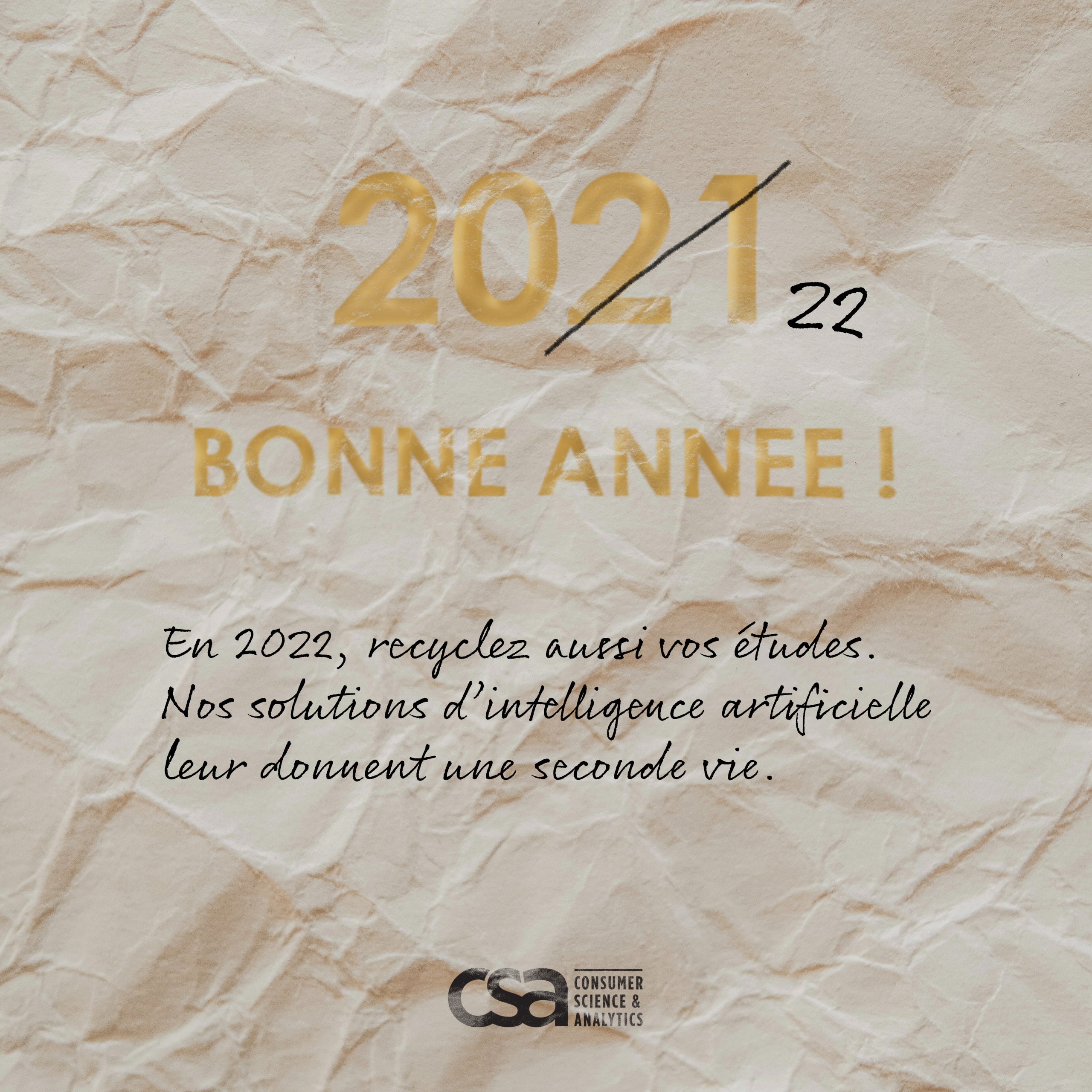 Csa Carte De Voeux 2022